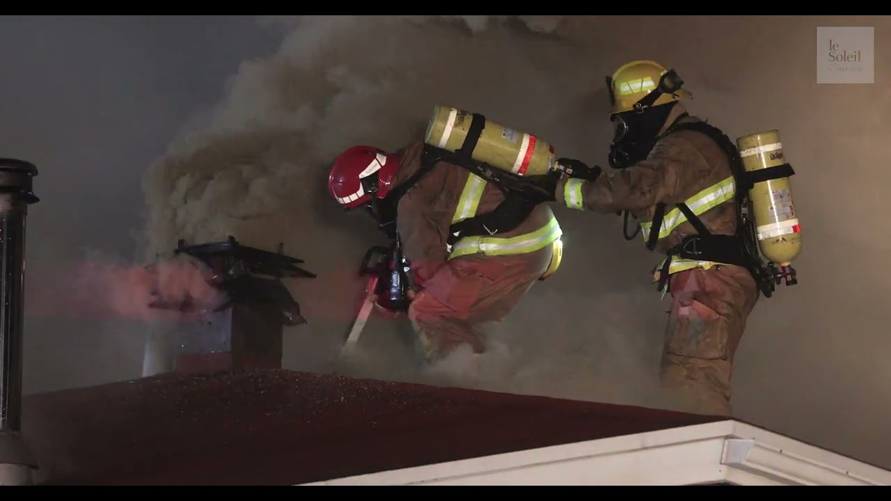 Incendie majeur à Beaupré