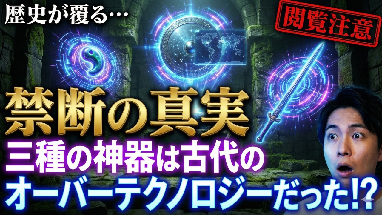 【禁断の真実】三種の神器は古代のオーバーテクノロジーだったのか？