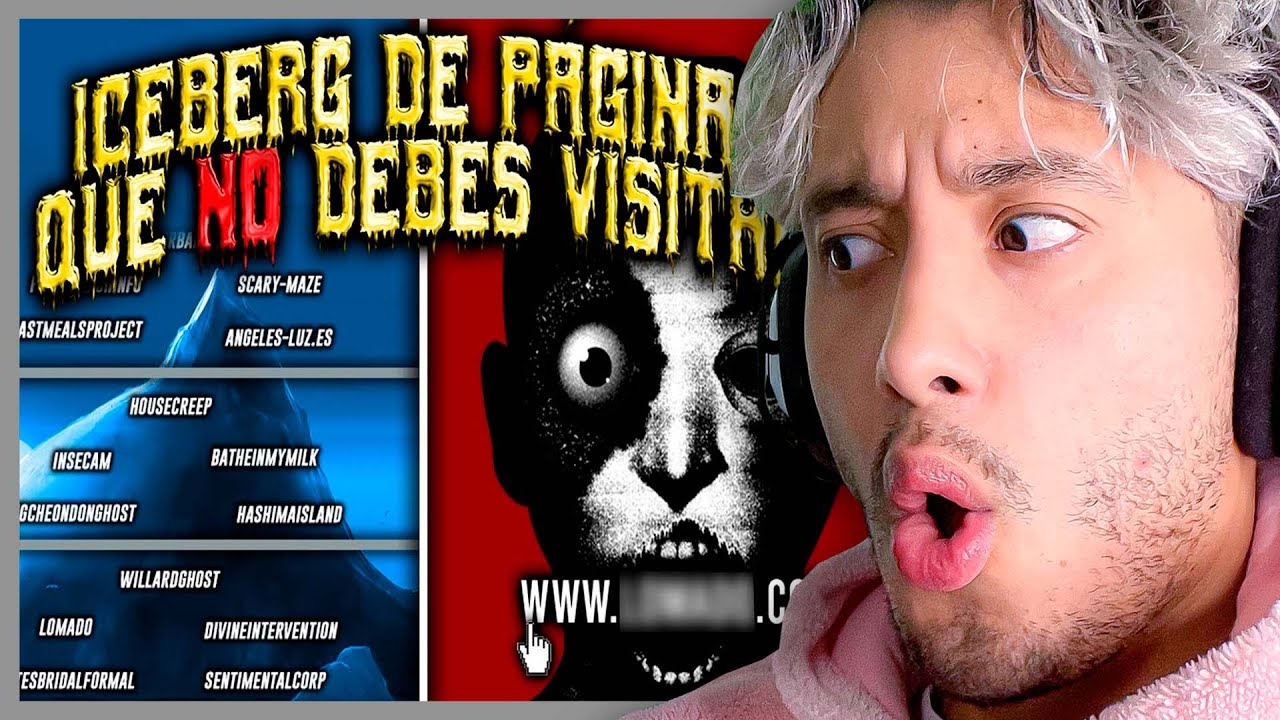 MAAU reacciona al ICEBERG de PAGINAS QUE NO DEBES VISITAR 😥