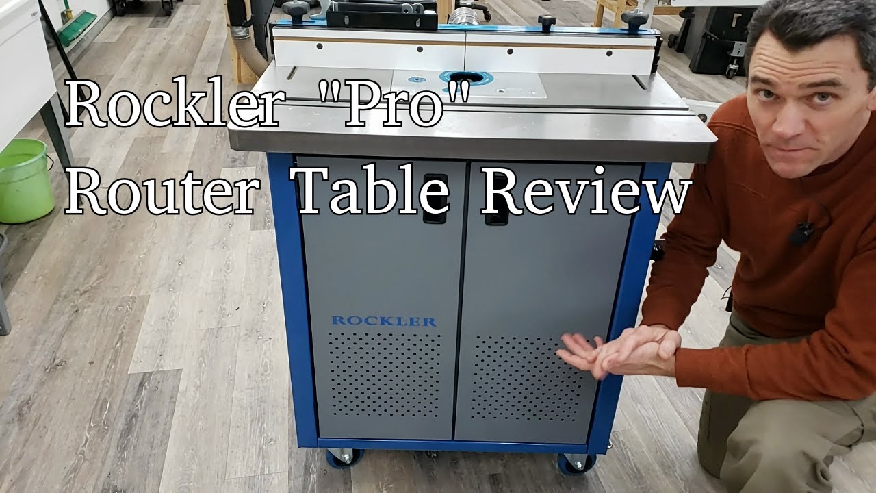 Обзор чугунного фрезерного стола Rockler