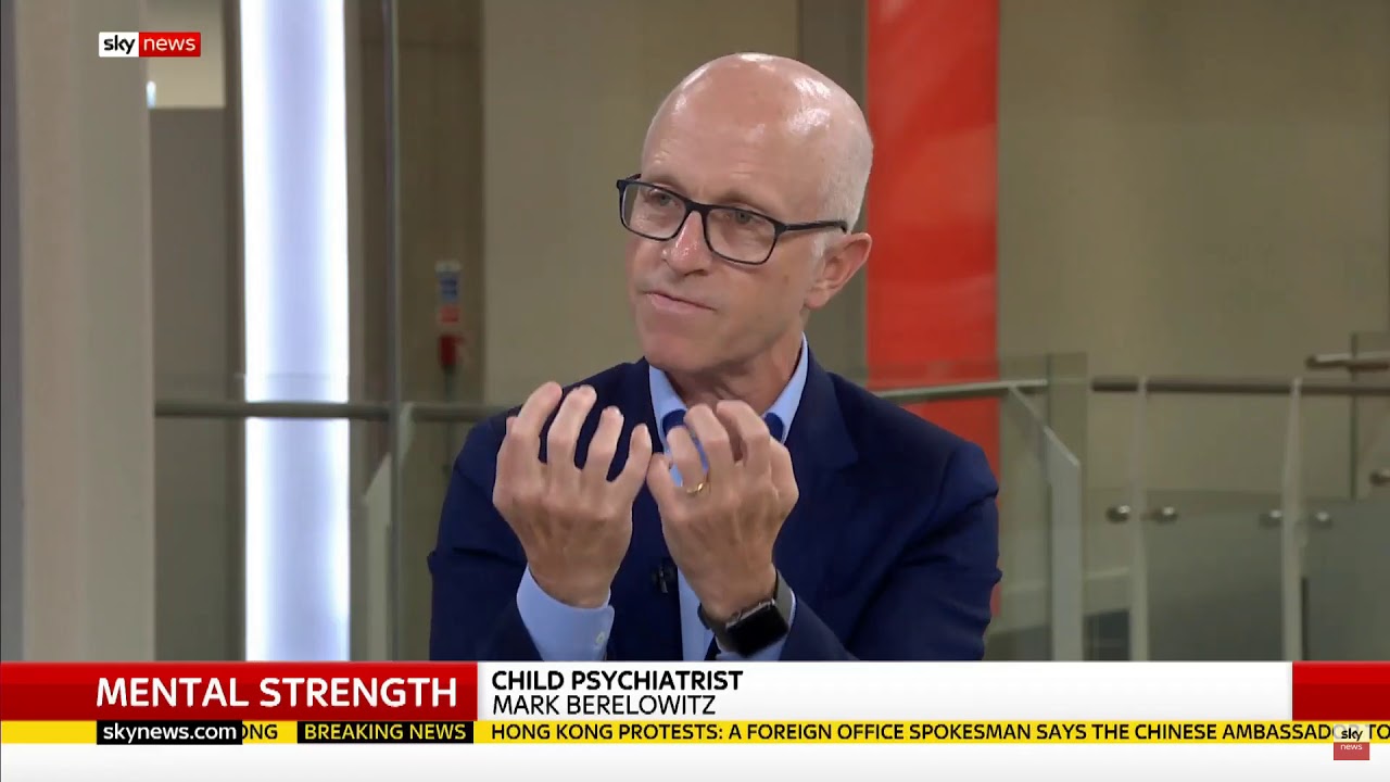 Dr Mark Berelowitz on Sky News talking about the JLC led Community Wellbeing Project
