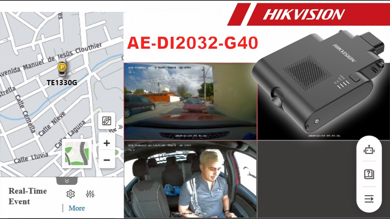 La mejor Dashcam es Hikvision AE-DI2032-G40 4G GPS
