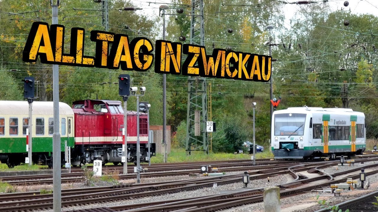 Alltag am Zwickauer Hauptbahnhof | Everyday life at Zwickau main station
