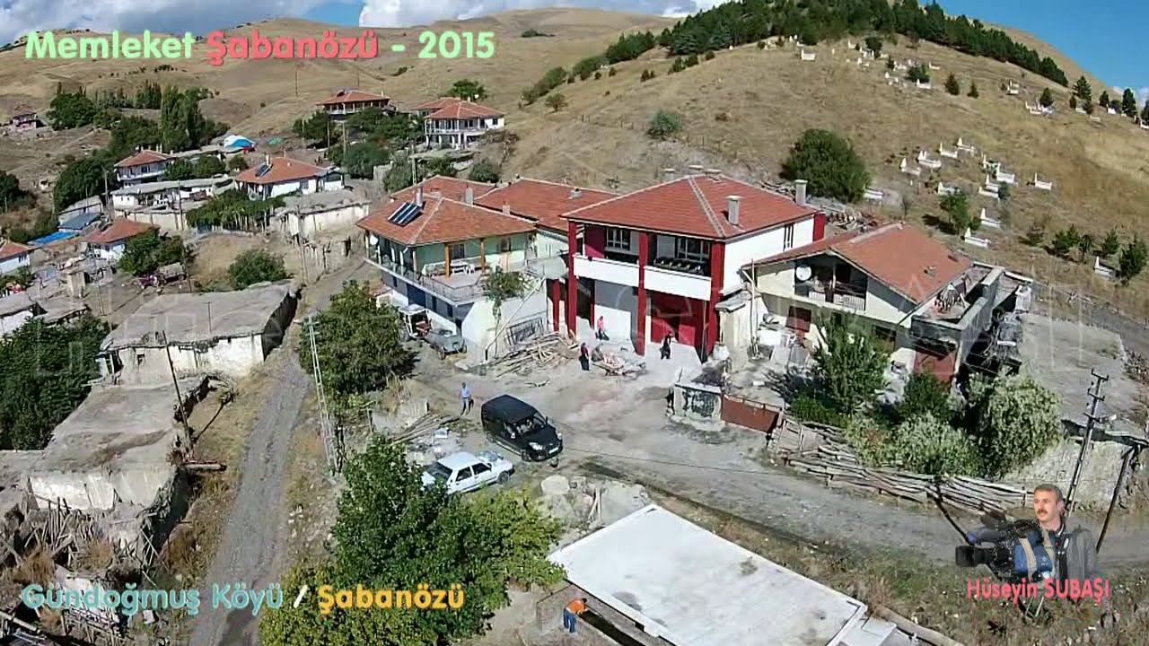 Gündoğmuş Köyü - Şabanözü - Havadan Görüntüleme