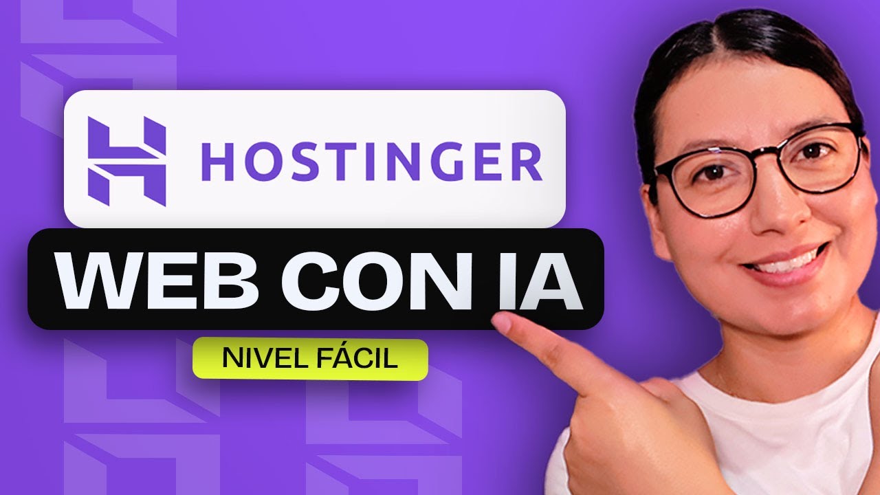 TUTORIAL Creador de Sitios Web de Hostinger con inteligencia artificial - Crea tu Web desde cero