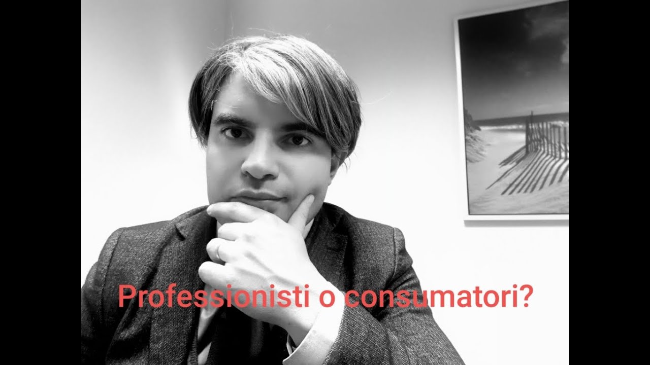 Professionista o consumatore?
