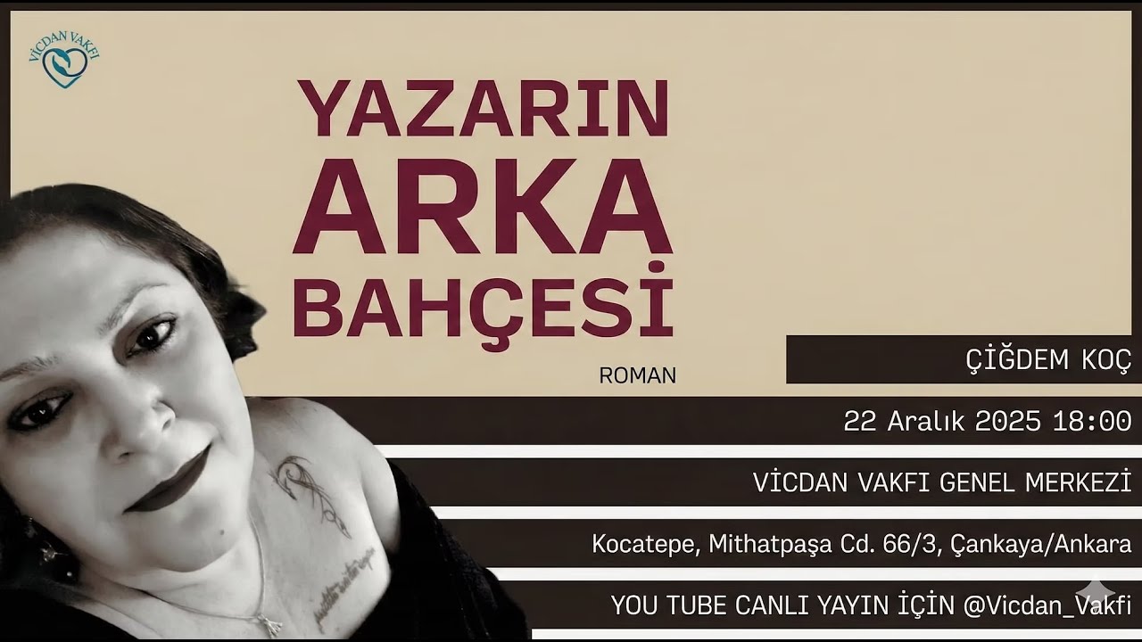 Yazarın Arka bahçesi - Yazar Çiğdem Koç: Roman