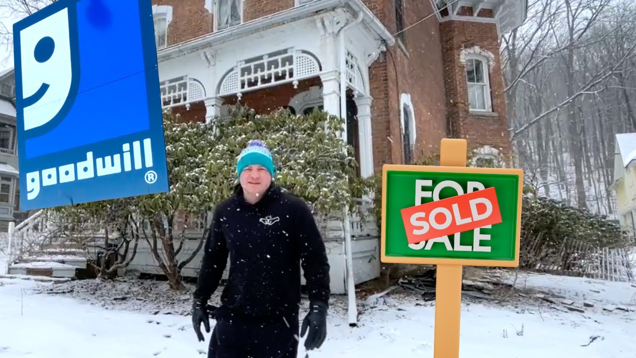 We Went Thrifting & Bought A 170 Year Old House in New York!