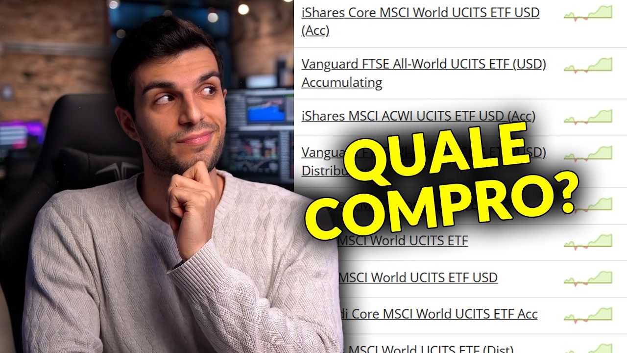 Come scegliere l'ETF MIGLIORE - In 10 minuti