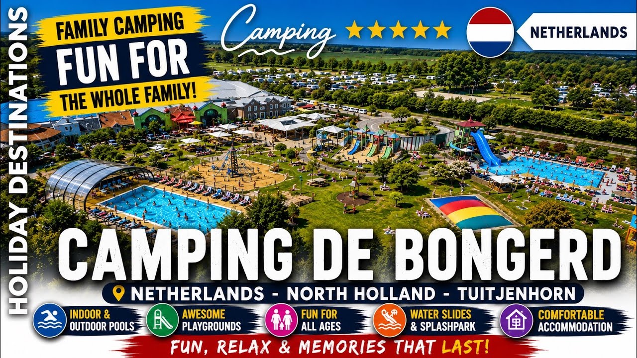 Capfun Camping The Bongerd 🏕️ Family Camping in the Netherlands 2025
