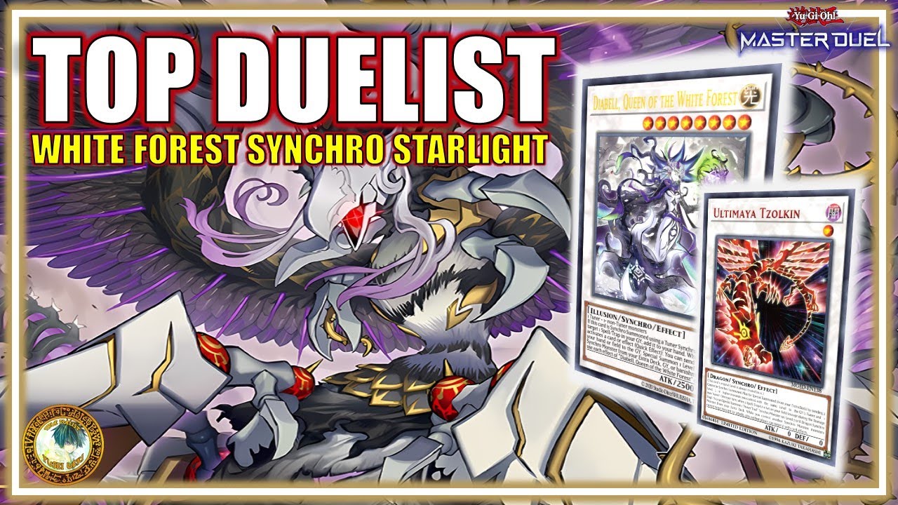 🏆 TOP DUELIST Crushes Meta with White Forest Azamina SYNCHRO STARLIGHT | MASTER DUEL