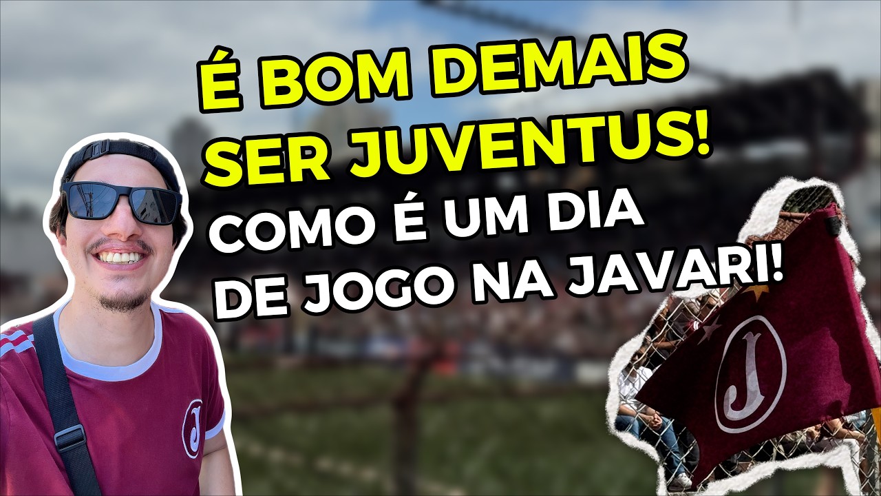 UM DIA TORCENDO PRO JUVENTUS e CONHECENDO A RUA JAVARI | Juventus 3x0 XV de Piracicaba Série A2 2026