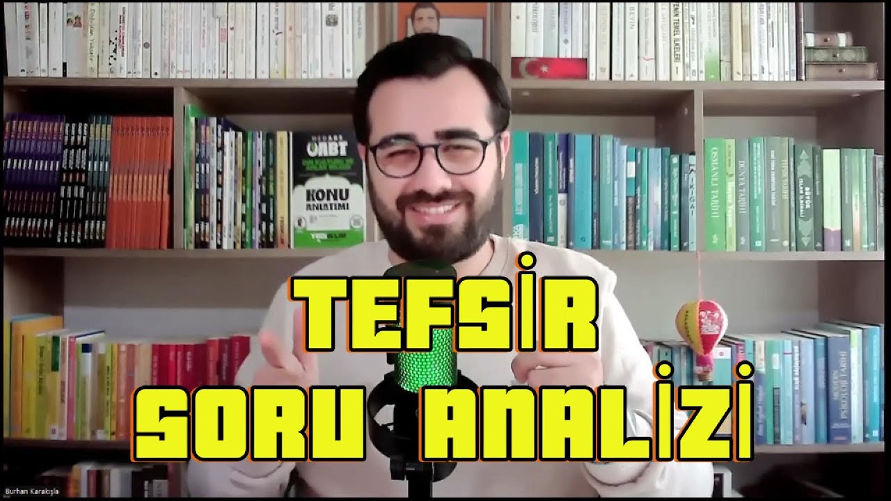 TEFSİR SORU ANALİZİ #dhbt #DKAB #mbsts
