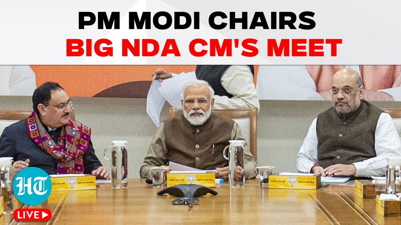 Modi LIVE | PM Modi Chairs National Conclave Of NDA Chief Ministers In Chandigarh | BJP | NDA Meet