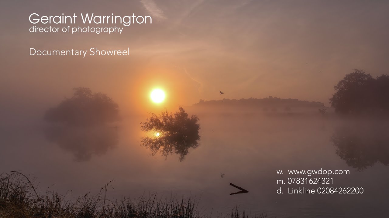 Geraint Warrington DOP Documentary Showreel 2022