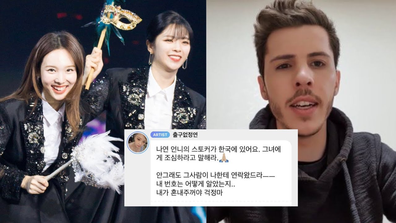 TWICE's Jeongyeon sent a warning message after receiving a call from Nayeon's in-flight riot stalker