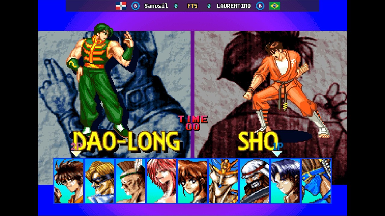 Breakers Revenge - 🇩🇴 Sanosil(B) vs 🇧🇷 LAURENTINO(B) | Fightcade (2026-02-18 22:05 UTC)
