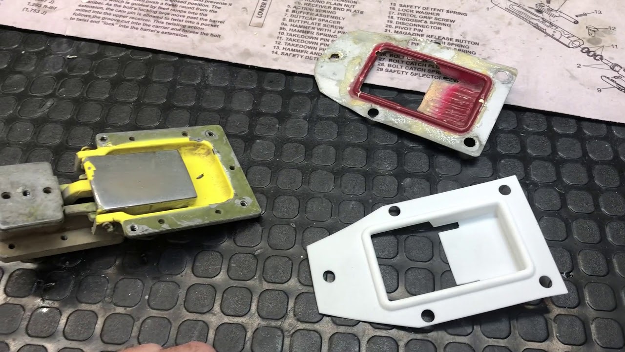 3D Printed Cessna 150 Door Handle Trim