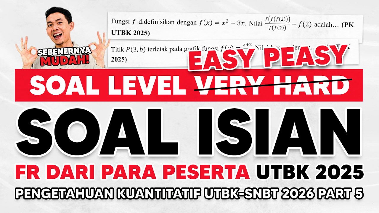SOAL UTBK 2026 PENGETAHUAN KUANTITATIF PART 5