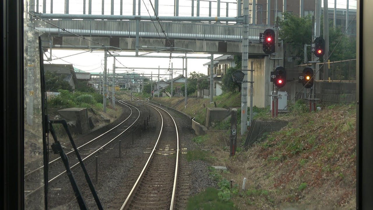 【右側通行4K前面展望】天下の東海道線を逆走!?JR東海道線新快速関ヶ原→豊橋