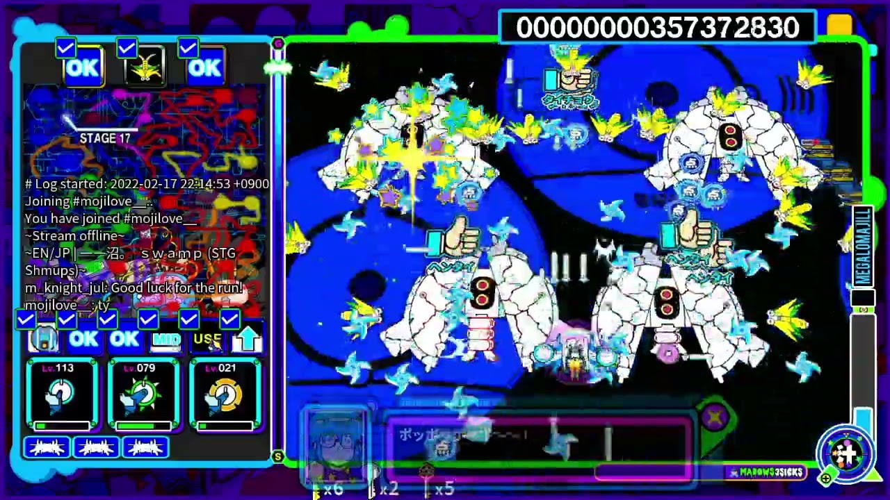 Illvelo Swamp 2.22 billion points (blue route)