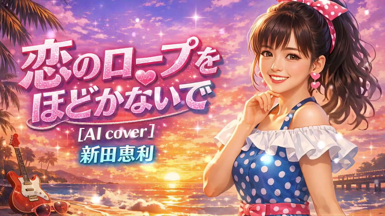 【AI cover】新田恵利 恋のロープをほどかないで 80年代アイドルをロカビリー化