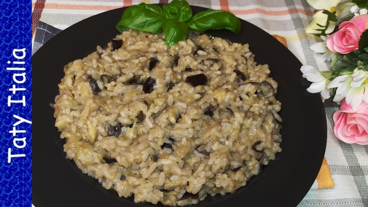 Ризотто с баклажанами.Сицилийский рецепт / Eggplant risotto. Sicilian recipe /Итальянская кухня