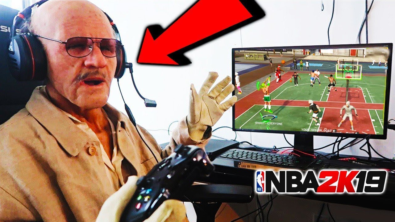 i stream sniped the Oldest Man in the 2K community 😱😱He almost passed out because of Rage NBA 2K19
