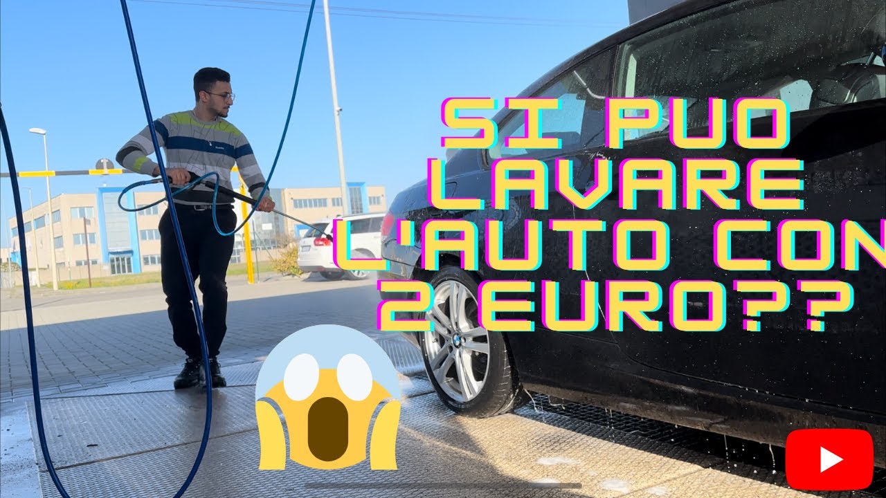 LAVARE L'AUTO CON 2&euro; | lavaggio a mano