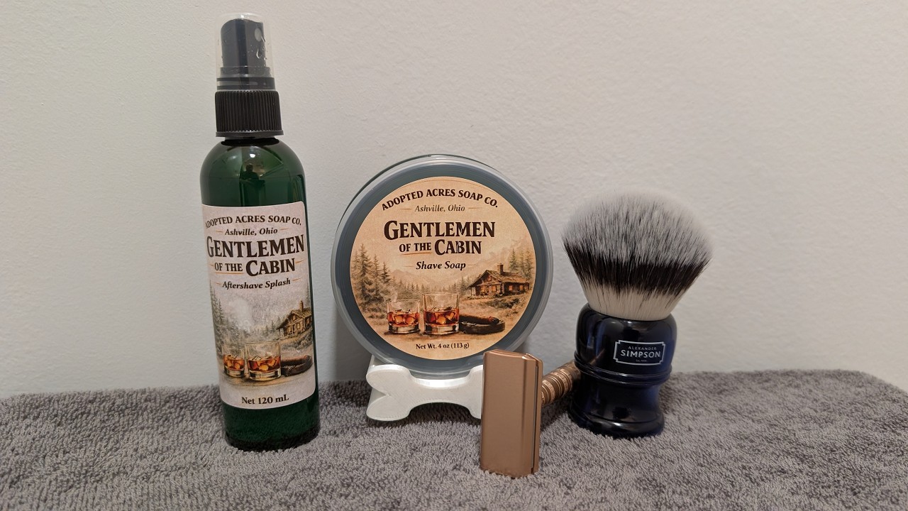 GENTLEMEN OF THE CABIN FROM ADOPTED ACRES SOAP CO.