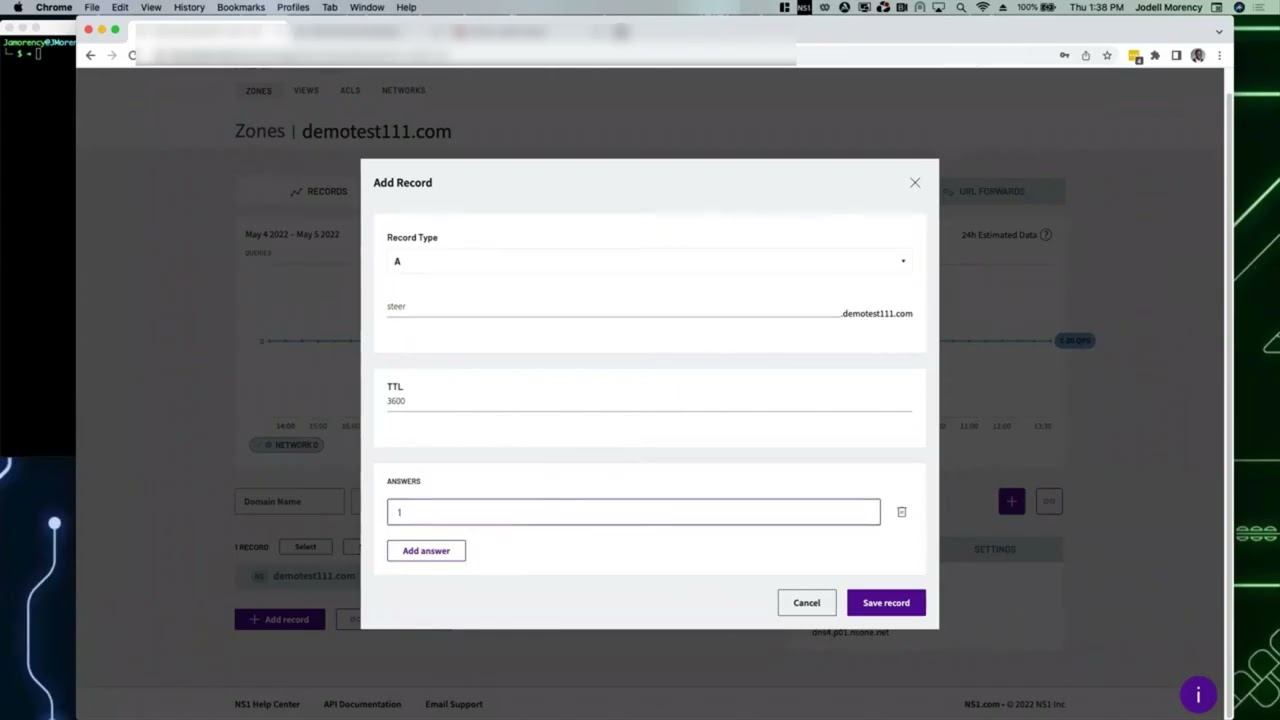 IBM NS1 Connect Managed DNS Demo