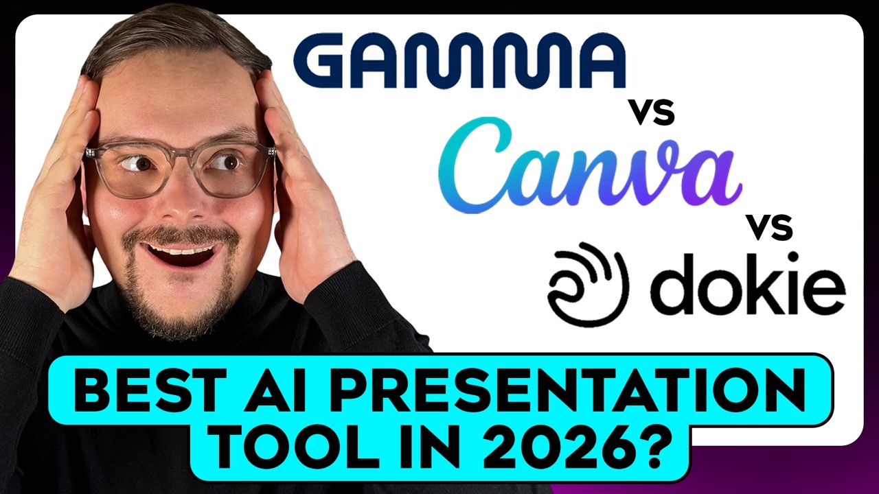 Gamma AI против Canva против Dokie AI &mdash; лучший инструмент для создания презентаций с использовани...