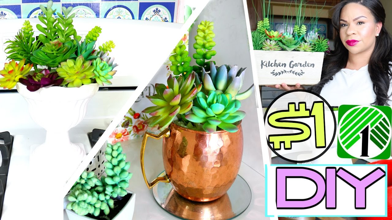 DOLLAR TREE DIY: 3 SUCCULENT DECOR IDEAS YOU MUST TRY! | Sensational Finds