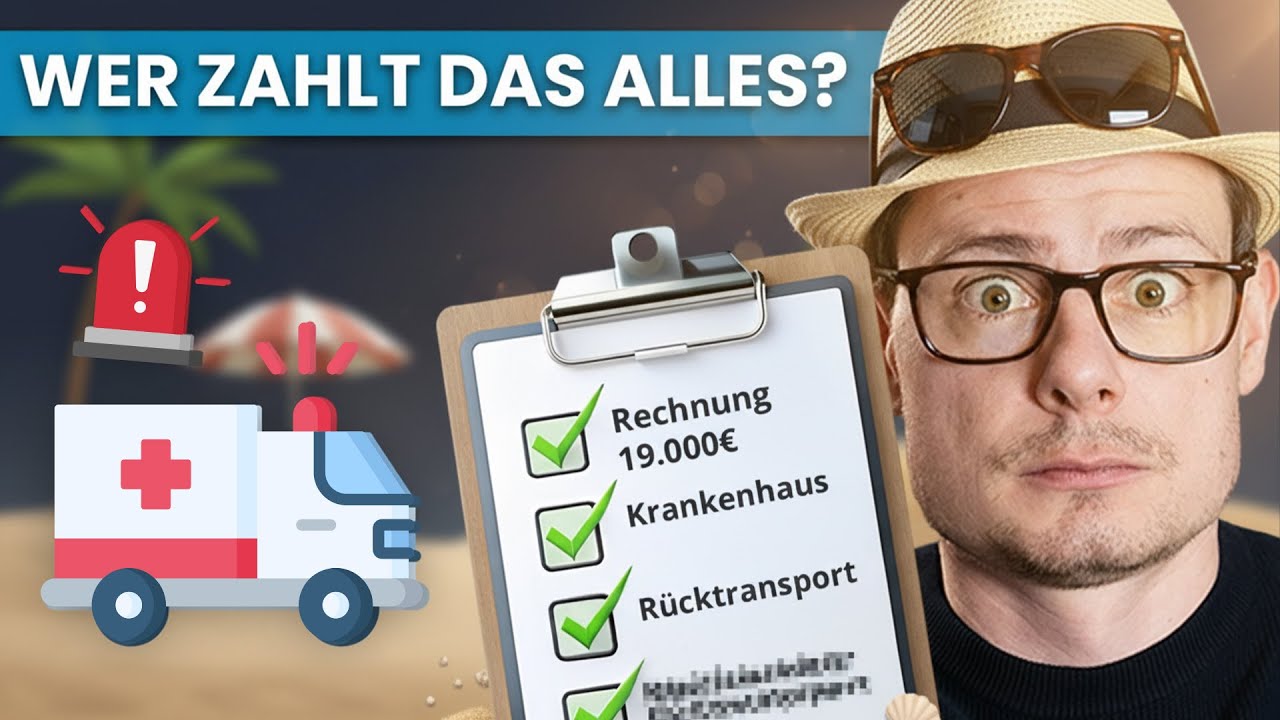 Krank im Urlaub: Wer zahlt WIRKLICH? (99% wissen das nicht)
