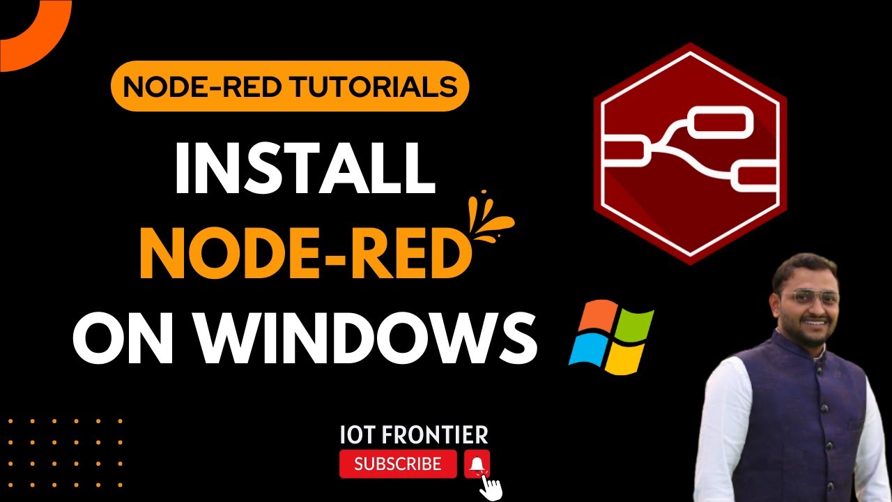 Как установить Node-RED в Windows &mdash; простое руководство! | Учебник по Node Red, часть 2
