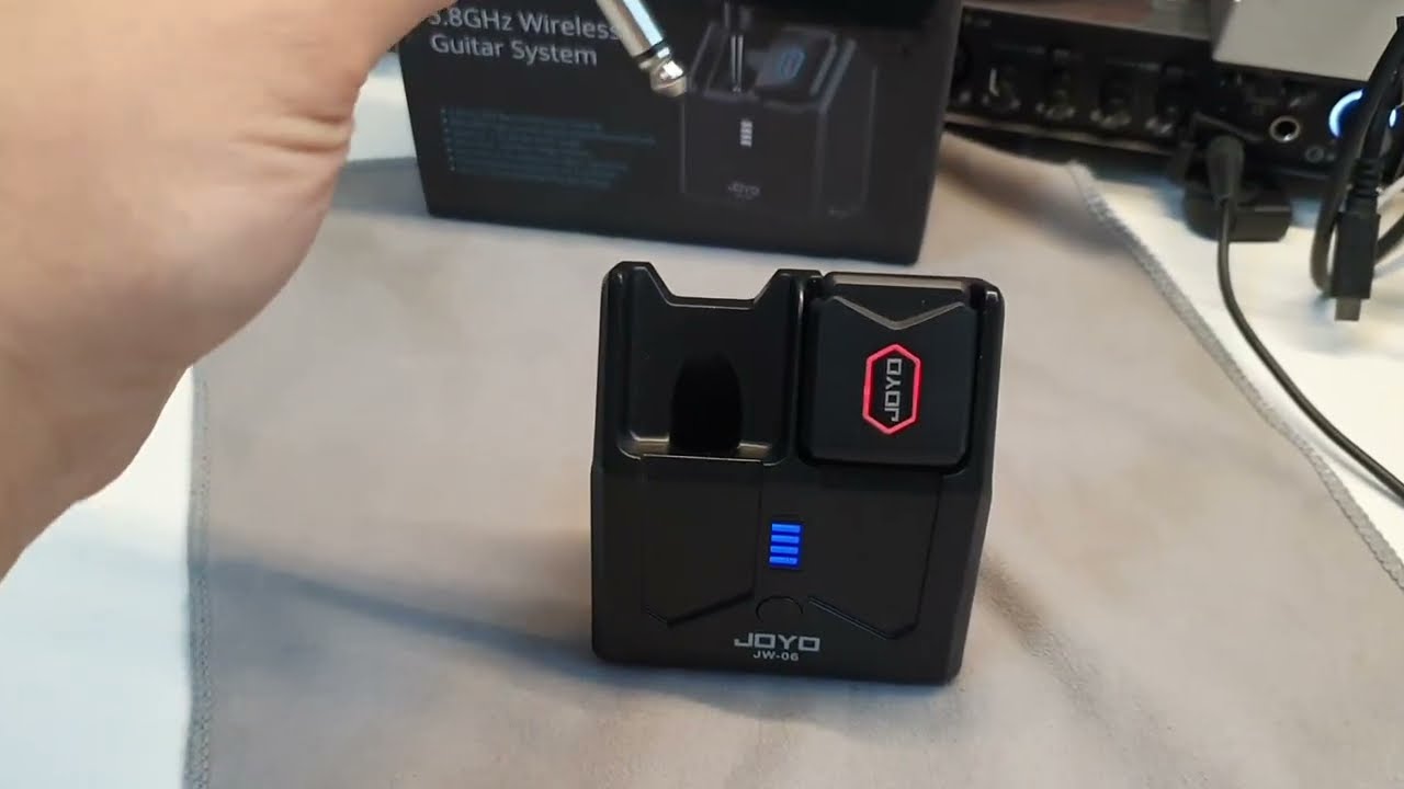Joyo JW-06 일렉기타 무선 시스템 리뷰(+레이턴시 측정) wireless guitar system review & latency measurement