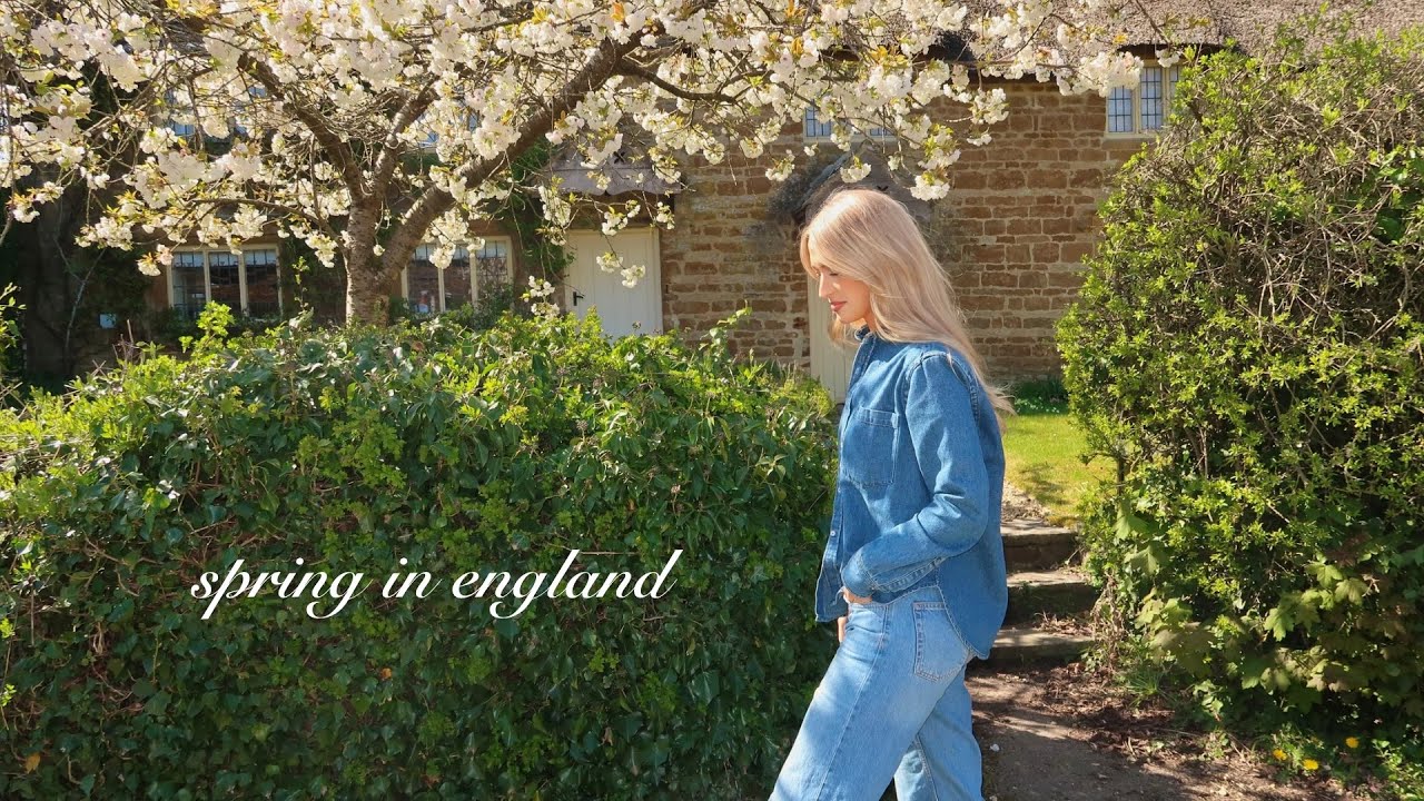 spring shopping in the english countryside