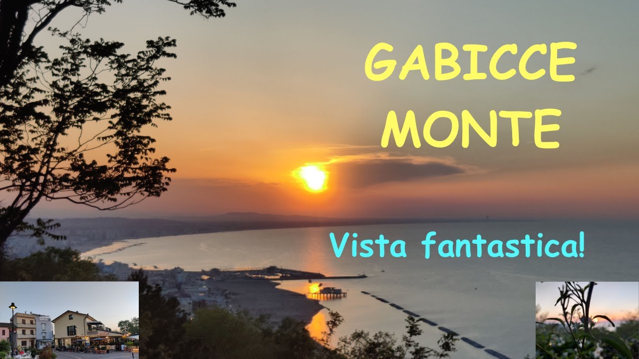 GABICCE MONTE, la PERLA delle MARCHE a due passi dalla riviera ROMAGNOLA