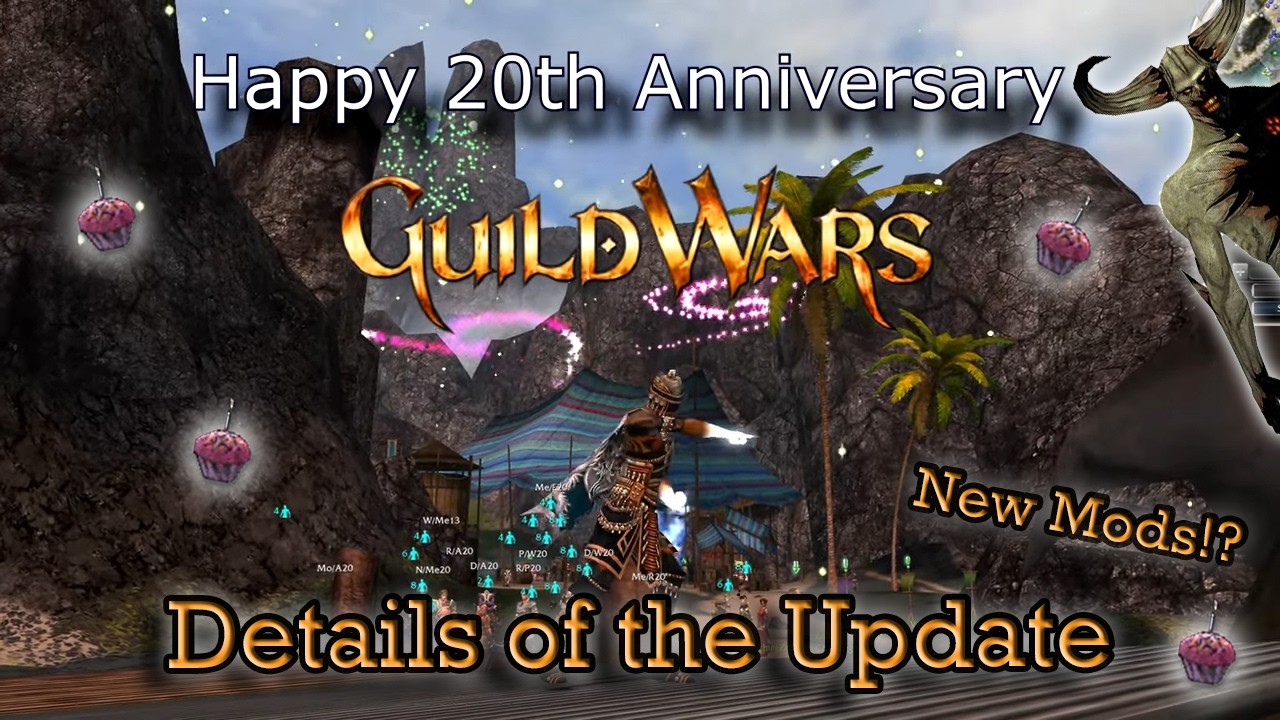 The Guild Wars 20th Anniversary Update, details and full guide