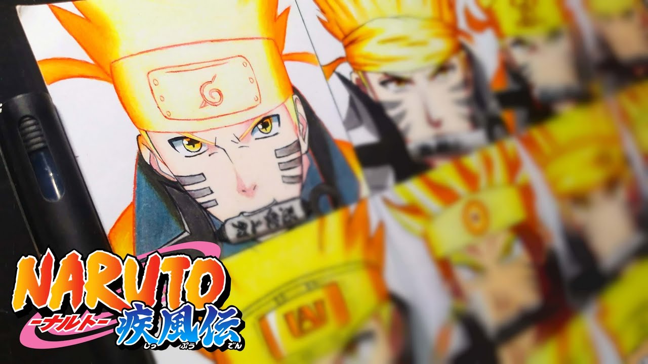 DRAWING Naruto In Different Anime Style | NARUTO ナルト