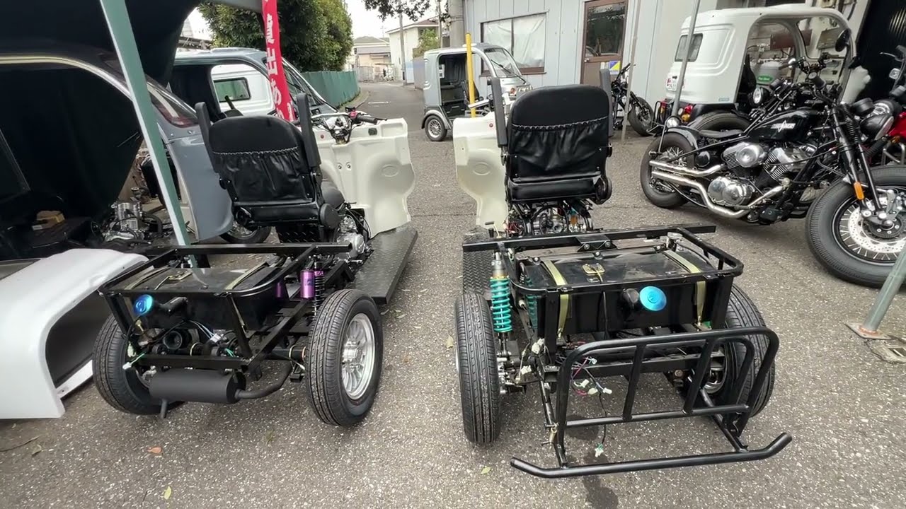 分解中ミゼット号　125&250