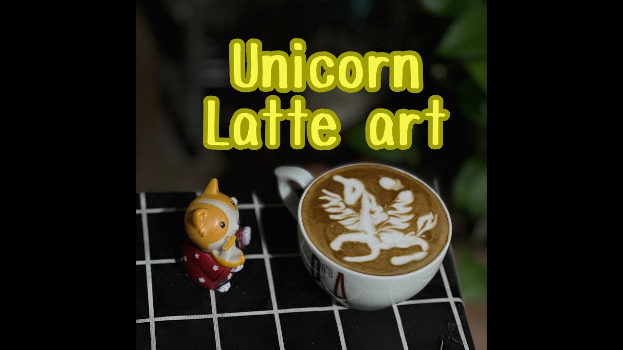 Unicorn Latte Art 27th Feb