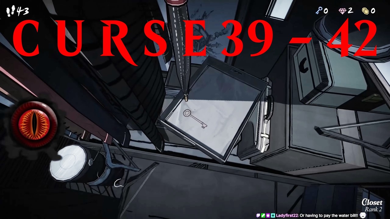 Blue Prince - Curse 39 to 42 - Search for Lost Keys & KEY GAMBAAA (Gone Wrong!)