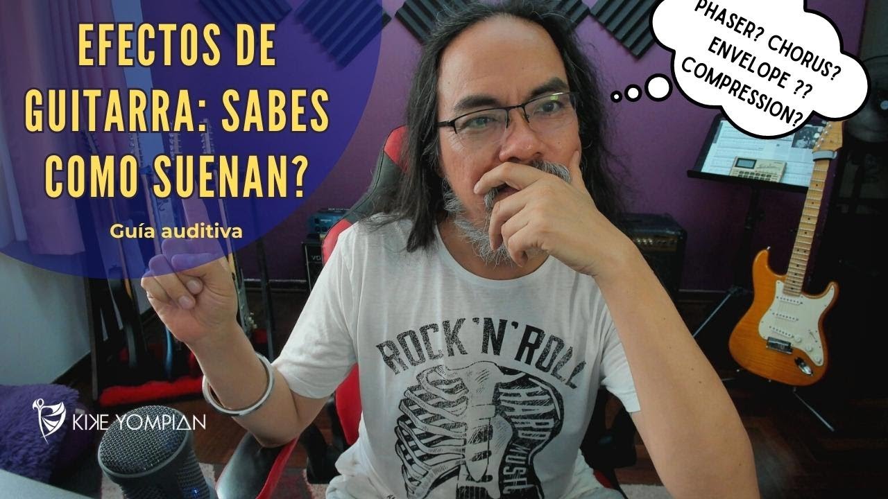 Aprende a identificar los Efectos de Guitarra el&eacute;ctrica y caracter&iacute;sticas