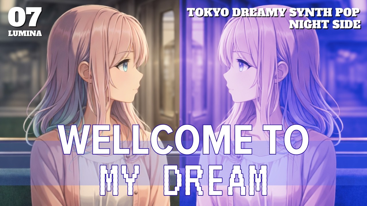 [1 Hour No Ads] Tokyo Dreamy Synth Pop 🌙 Japanese 90s Style BGM | Study / Work / Relax