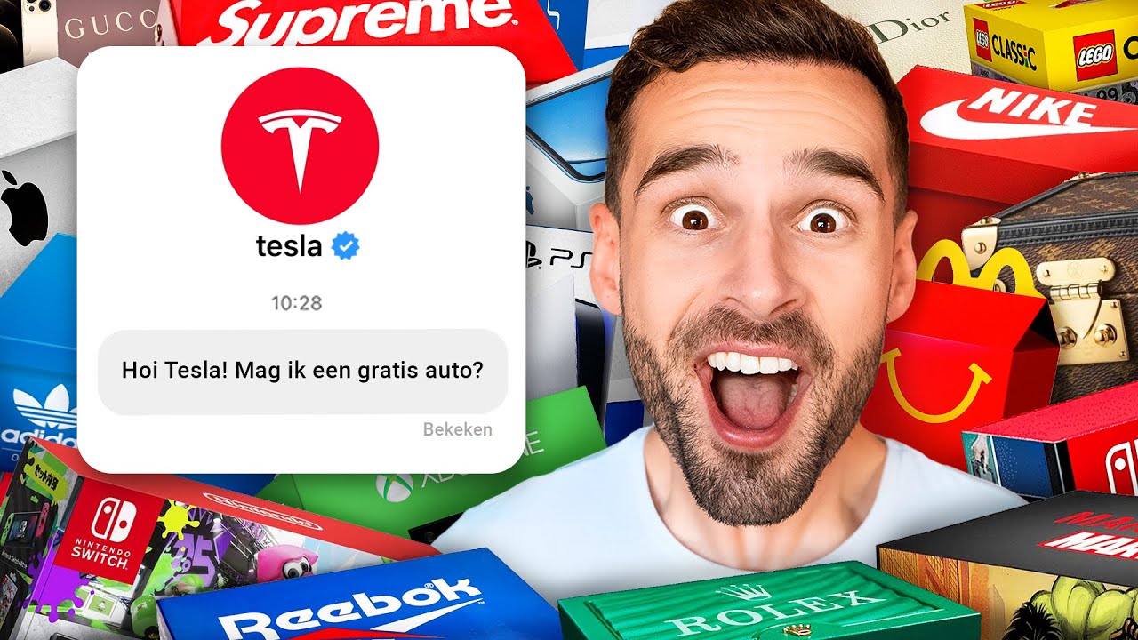 Ik Vraag 100 Merken Om Gratis Spullen...