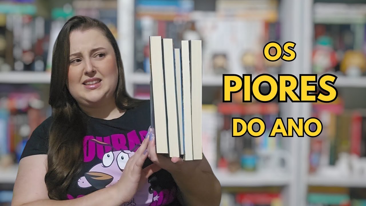 Os piores livros que li em 2025 📚 