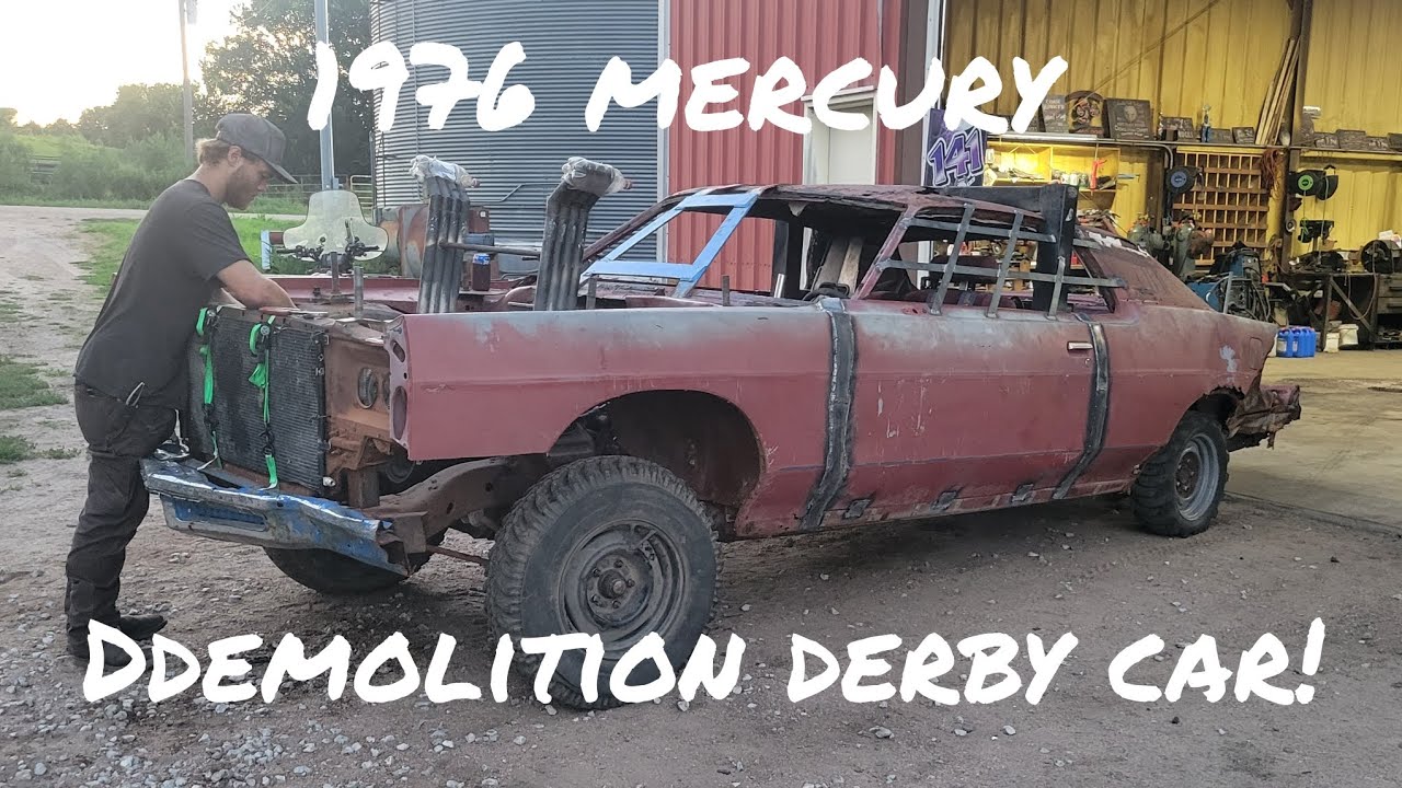 1976 Mercury Demolition derby car build! Duo driver!