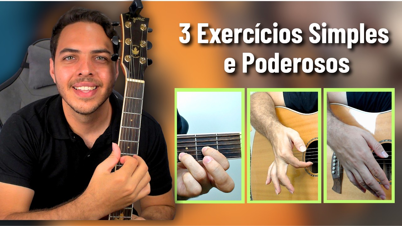 3 Exercícios Para Quem Está Iniciando no Violão — Fácil e Sem Complicação