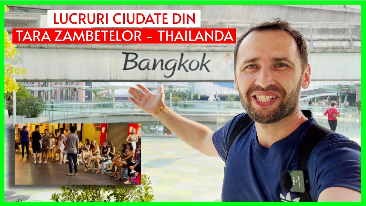 Bangkok - ORASUL CARE SE SCUFUNDA! Lucruri CIUDATE din THAILANDA